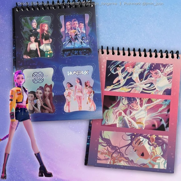 Kpop demon hunters 1000+ sticker book - Picture 3 of 8